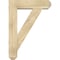 Ekena Millwork Traditional Craftsman Rough Sawn Bracket w/ Offset Brace, Douglas Fir, 8"W x 30"D x 42"H BKT0806X30X42TRA04RDF - alternate 4